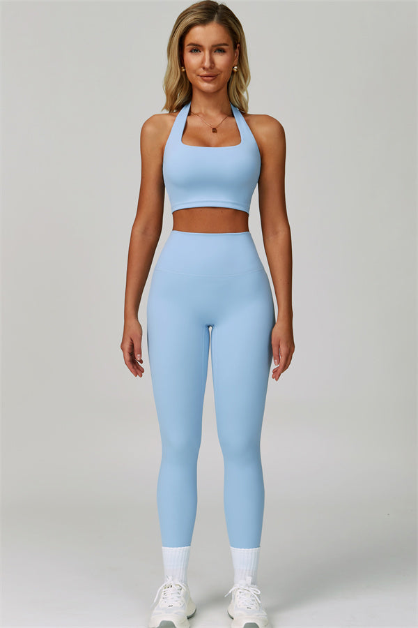 The Seraphine Halter Crop Top