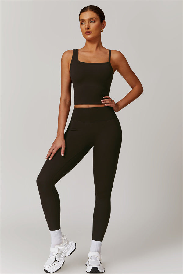 The Flourish Crop Top Leggings 2-Piece Set