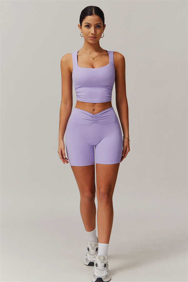 The Balance Crop Top Shorts 2-Piece Set