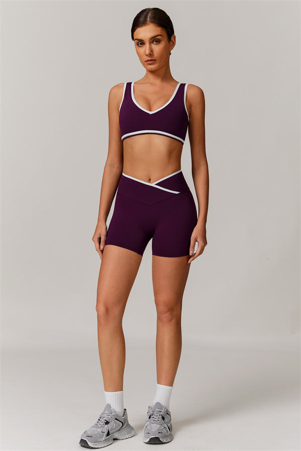 The Stamina Sports Bra Shorts 2-Piece Set