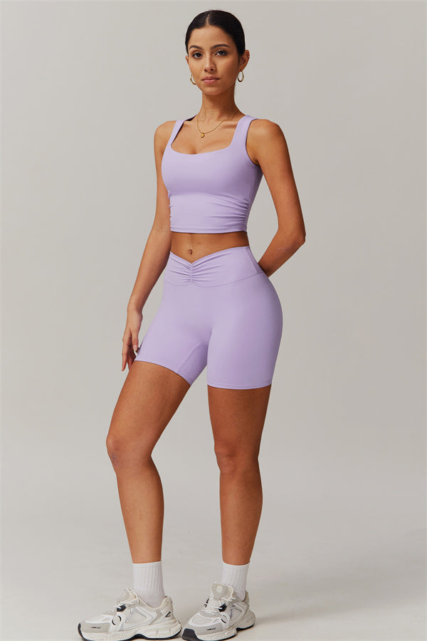 The Balance Crop Top Shorts 2-Piece Set