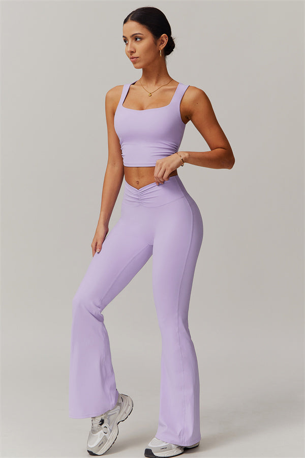 The Balance Crop Top Flares 2-Piece Set