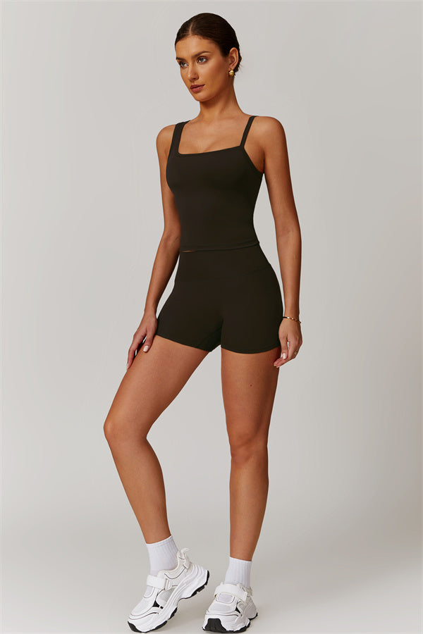 The Flourish Crop Top Shorts 2-Piece Set