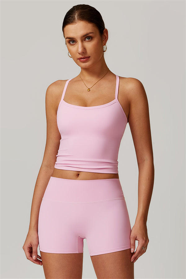 The Isabella Crop Top Shorts 2-Piece Set