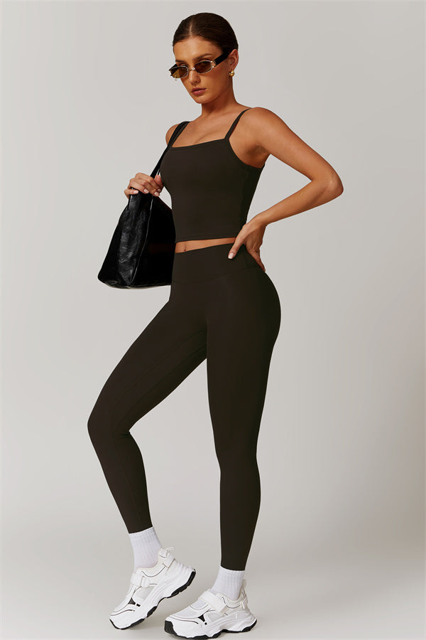 The Flourish Crop Top Leggings 2-Piece Set