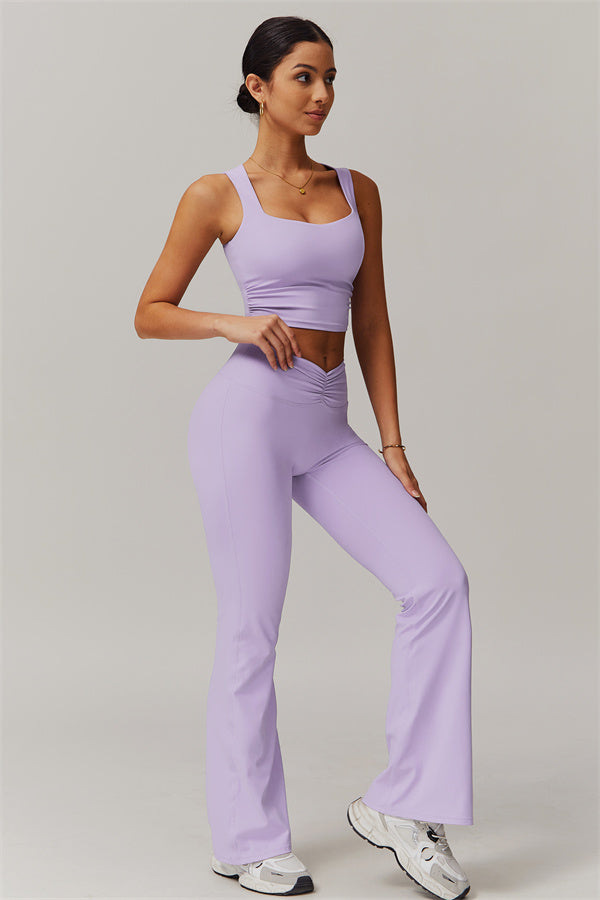 The Balance Crop Top Flares 2-Piece Set