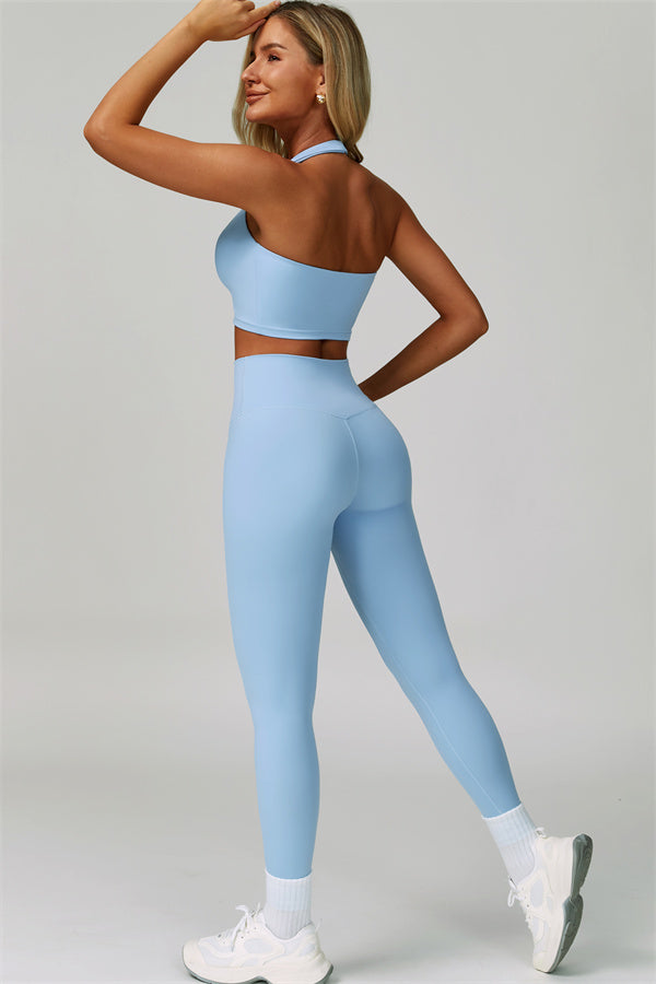 The Seraphine Halter Crop Top