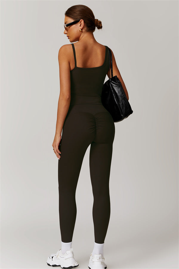 The Flourish Crop Top Leggings 2-Piece Set