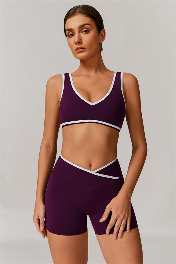 The Stamina Sports Bra Shorts 2-Piece Set