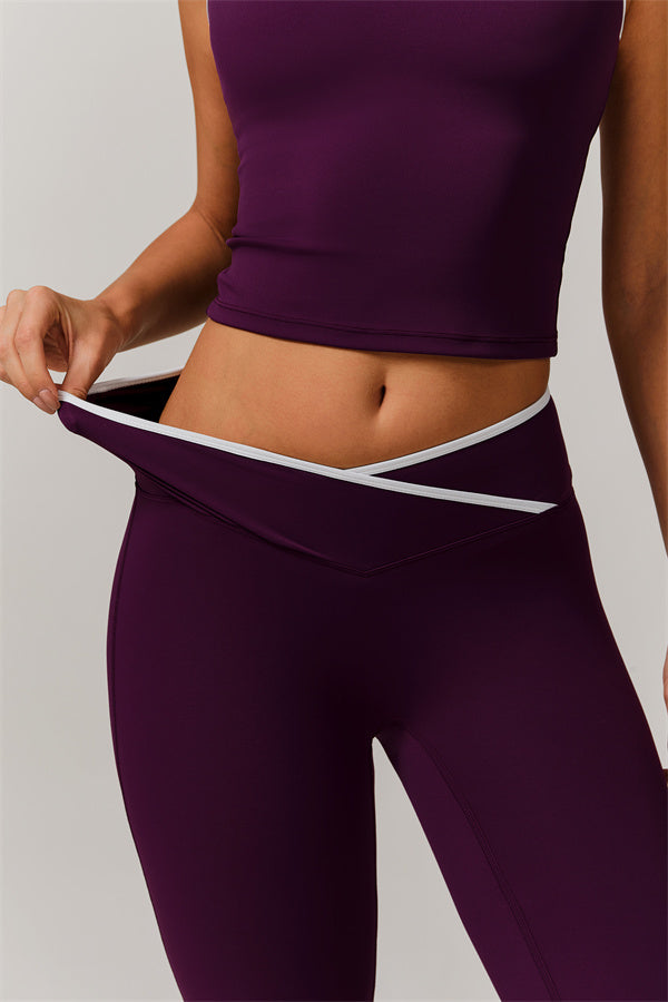 The Stamina Tank Top Flared Leggings 2-Piece Set
