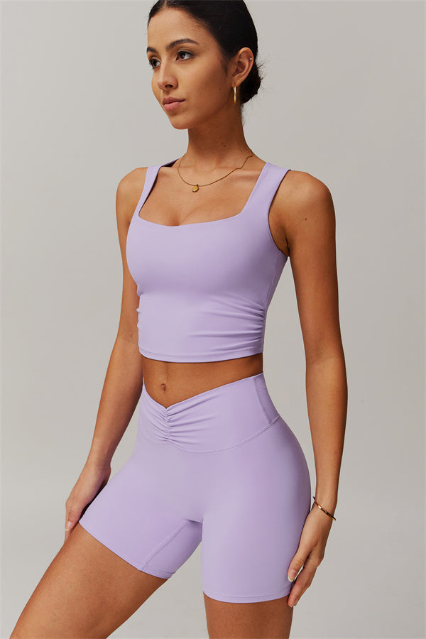 The Balance Crop Top Shorts 2-Piece Set