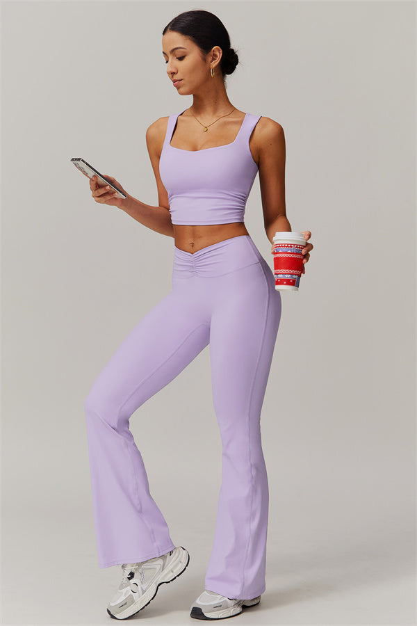 The Balance Crop Top Flares 2-Piece Set