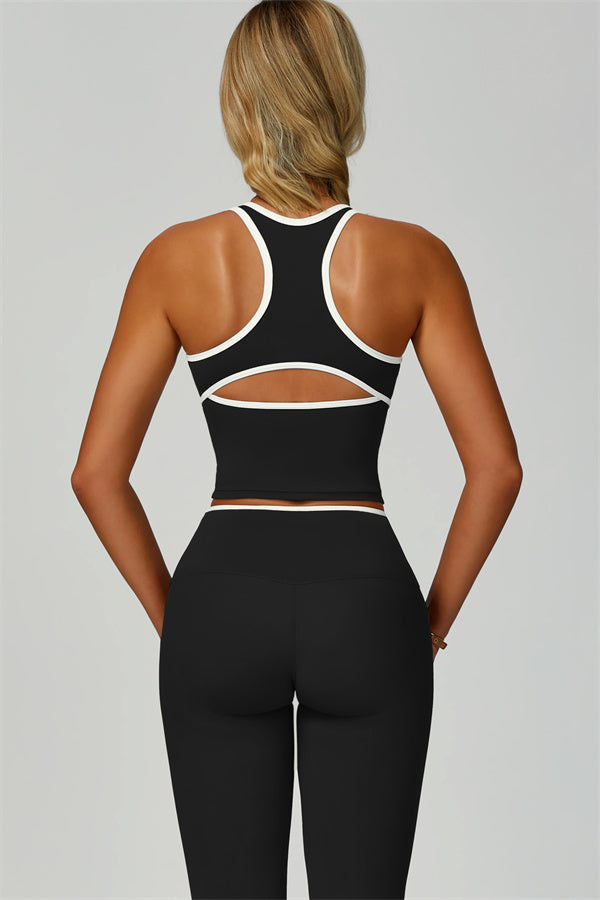 The Quest Tank Leggings 2-Piece Set Black