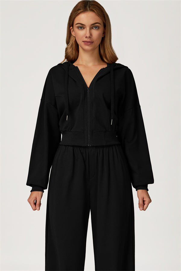 The Glacier Crop Hoodie