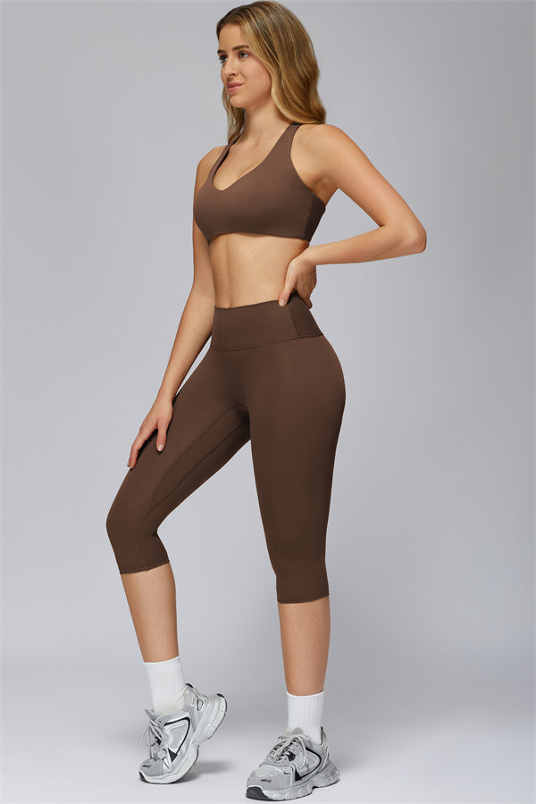 The FlexCore Capri Leggings