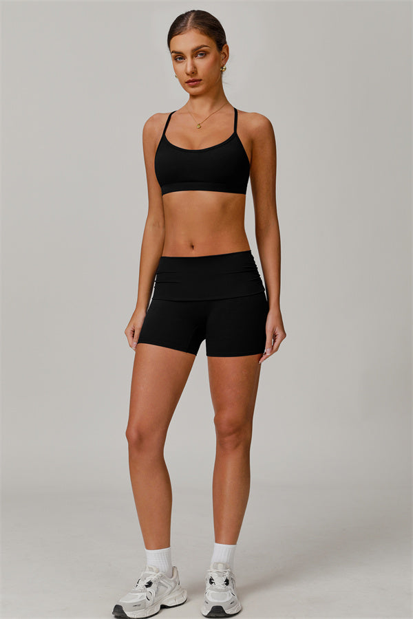 The Juno Star Sports Bra Shorts 2-Piece Set