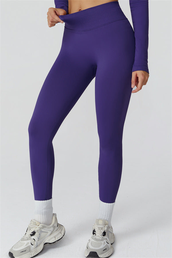 The Reign Long Sleeve Crop Top Leggings 2-Piece Set