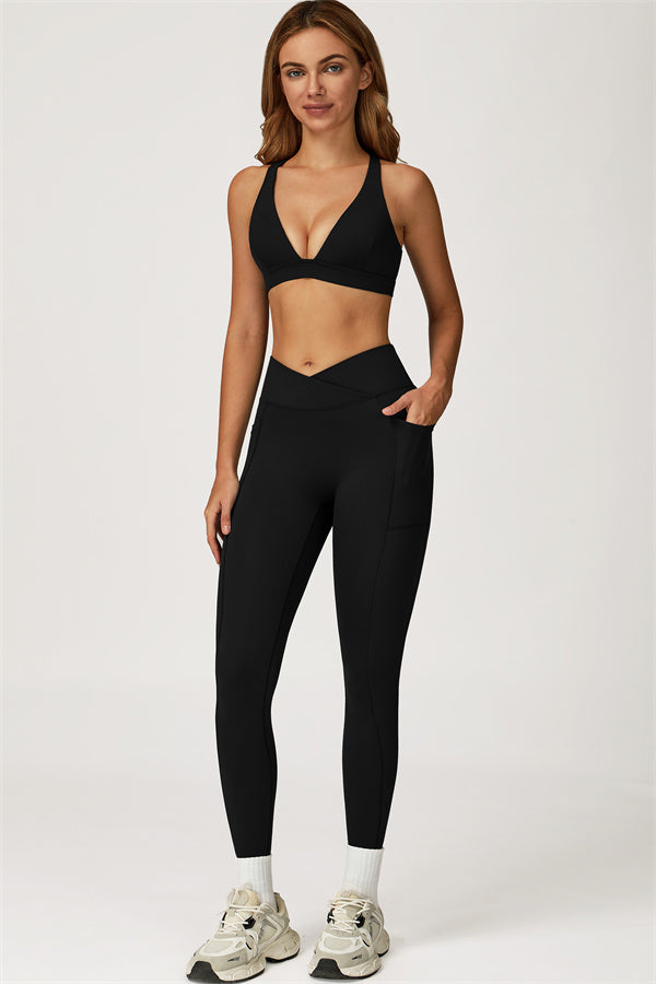 The Glacier Sports Bra Leggings 2-Piece Set