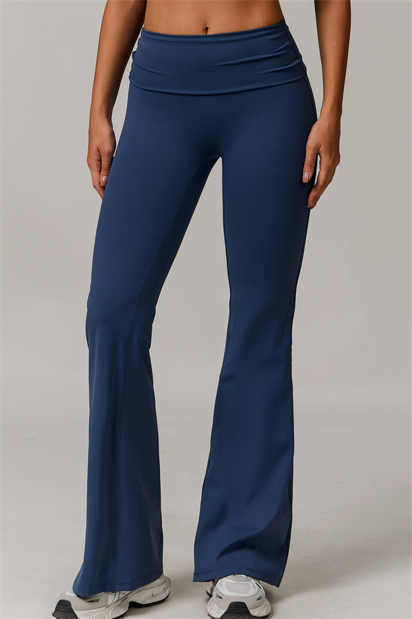 The Vigor Flared Leggings Cobalt