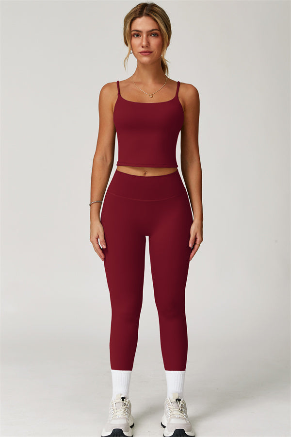 The Agile Crop Top Leggings 2-Piece Set