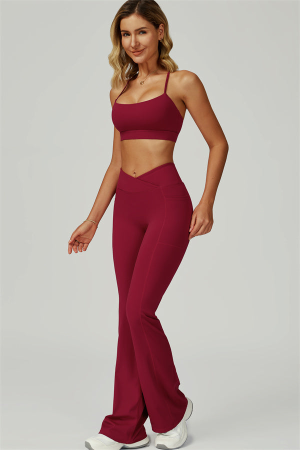 The Flourish Flared Leggings