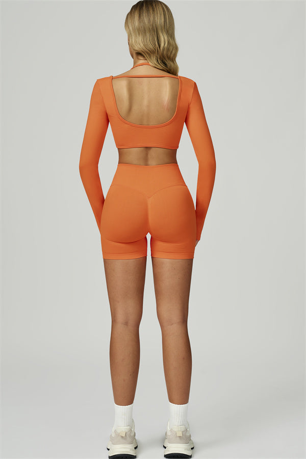 The Prime Long Sleeve Crop Top