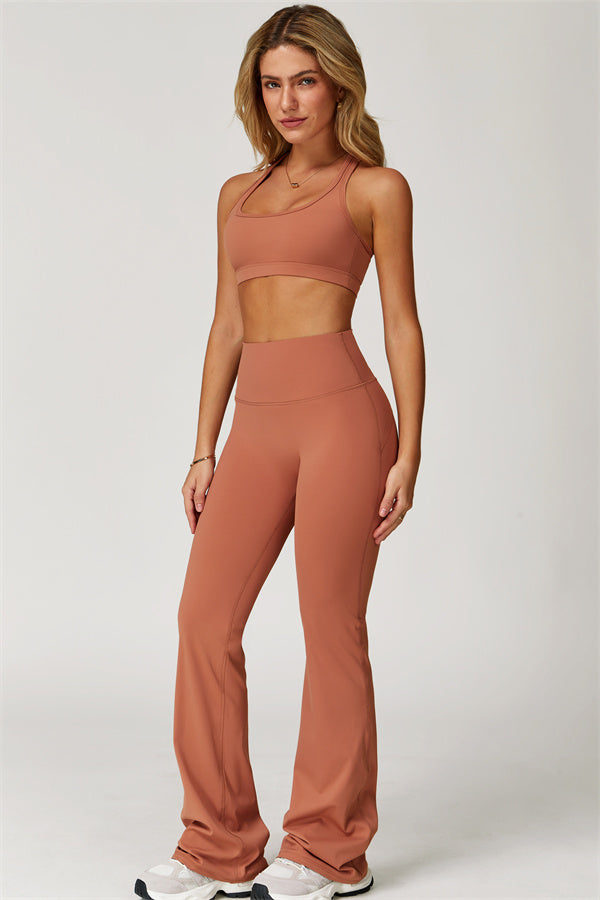 The Epic Sports Bra Flared Leggings 2-Piece Set