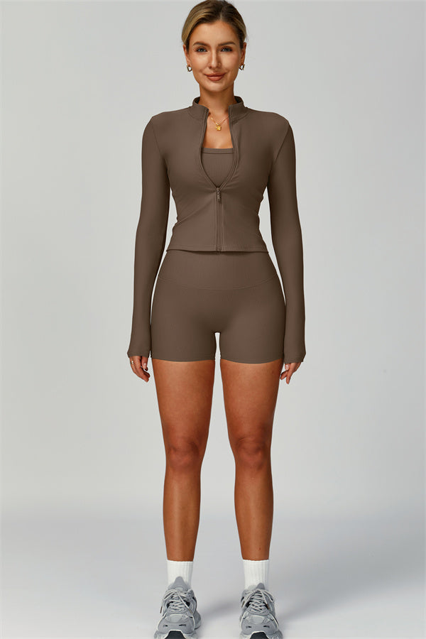 The Burst Jacket Shorts 2-Piece Set