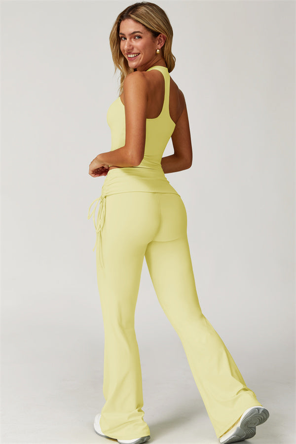 Alani V Top & Flared Folded Set