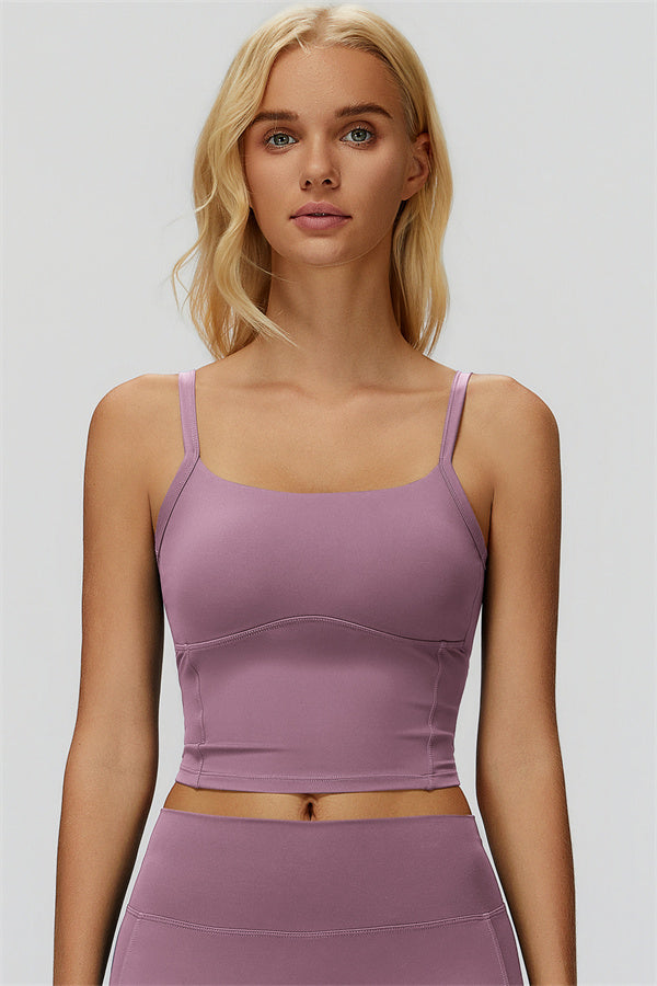 The Fyra Crop Tank Wisteria