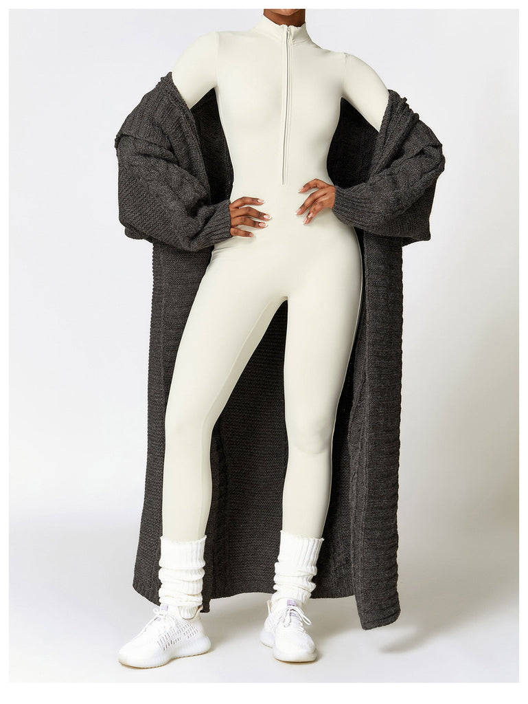 Super Sculpt Longsleeve Jumpsuit (size down)
