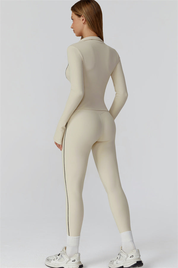 The Venus Zip Longsleeve Top
