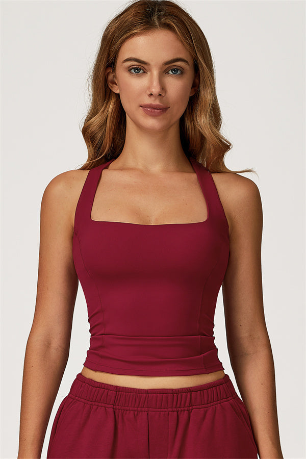 The Glacier Crop Tank Leggings 2-Piece Set