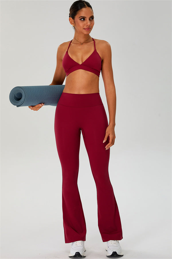 The Ember Sports Bra Flared Leggings 2-Piece Set
