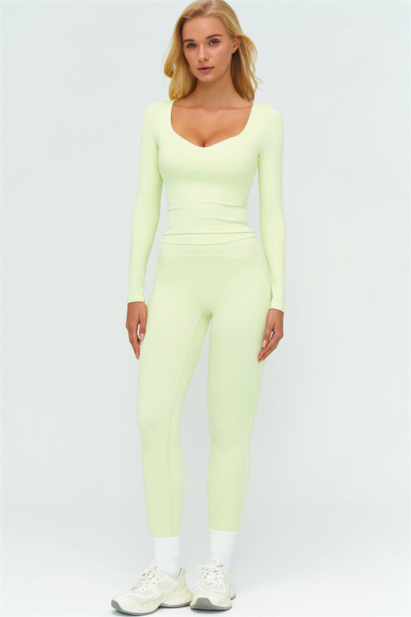 The Amara Long Sleeve T-shirt Leggings 2-Piece Set
