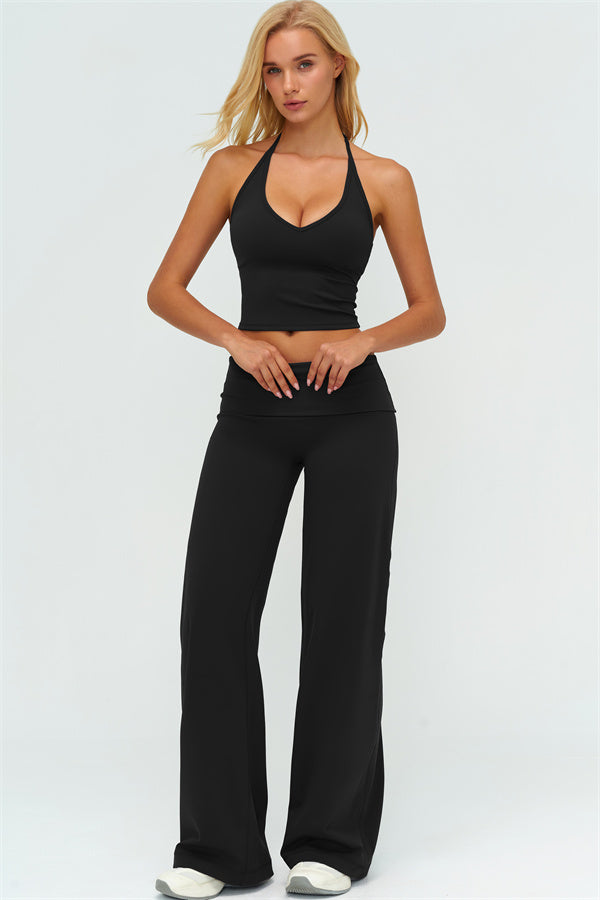 The Twirl Halter Tank Top