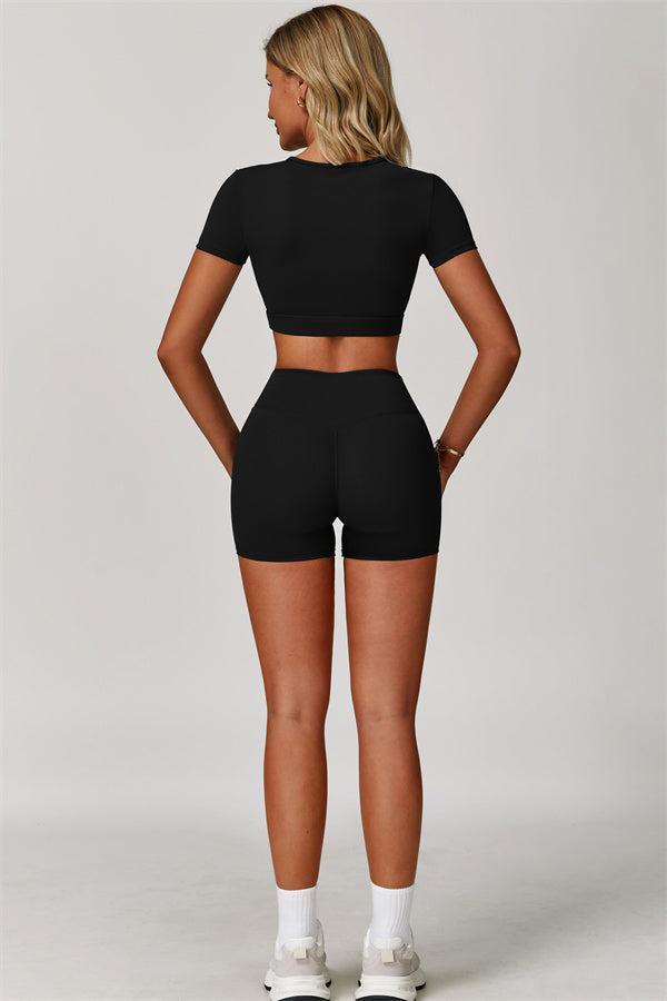 The Lavish Cut-out Crop Top