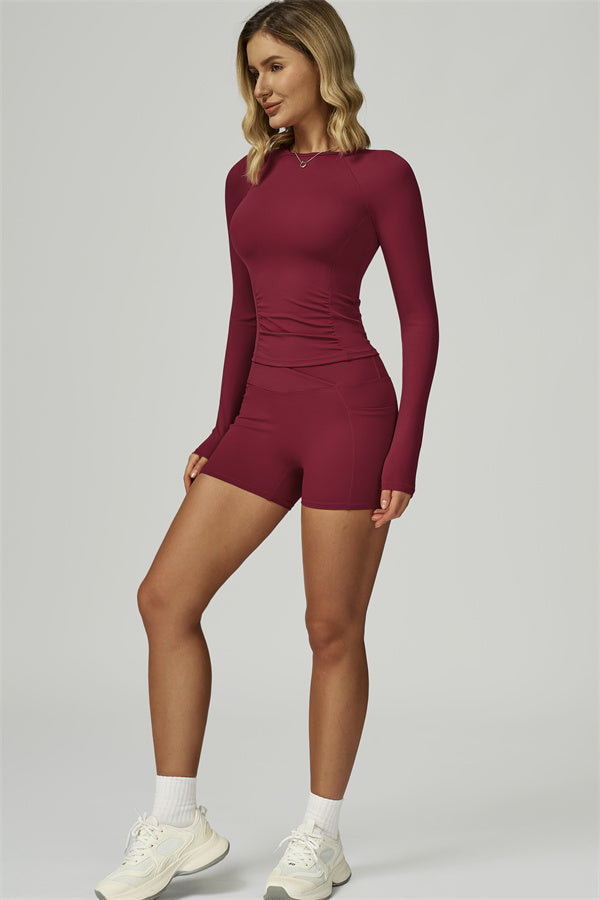 The FlexFit Active Top Shorts 2-Piece Set