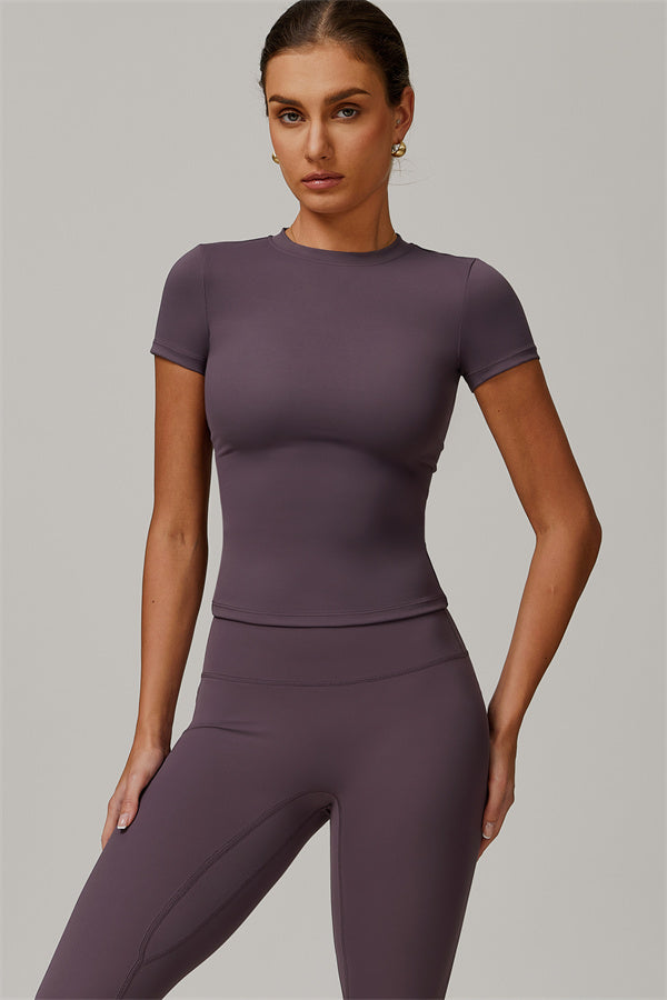 The Oasis T-shirt Leggings 2-Piece Set Coral