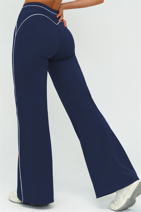 The Amara Flared Leggings Cobalt