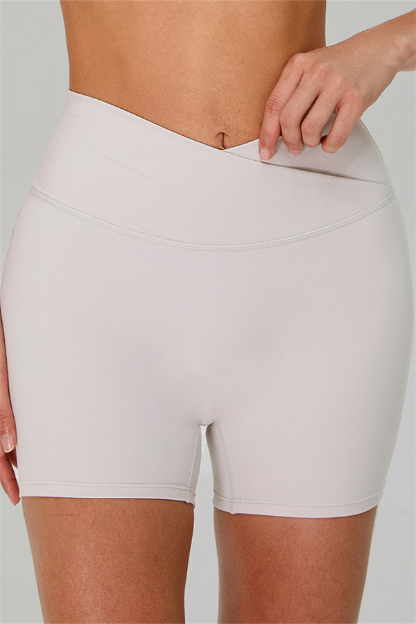 The Jewel Crop Top Crossover Shorts 2-Piece Set