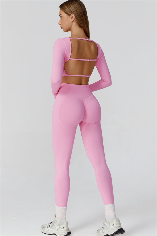 The Reign Long Sleeve Crop Top