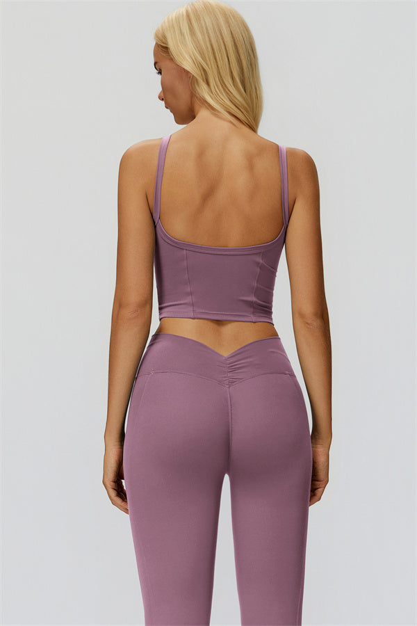 The Fyra Crop Tank Leggings 2-Piece Set