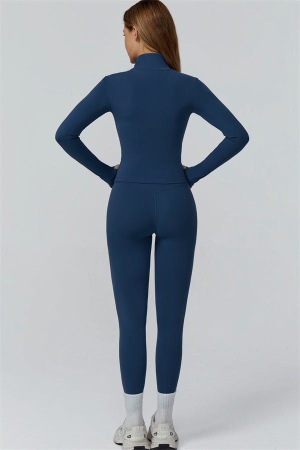 The Venus Zip Longsleeve Top