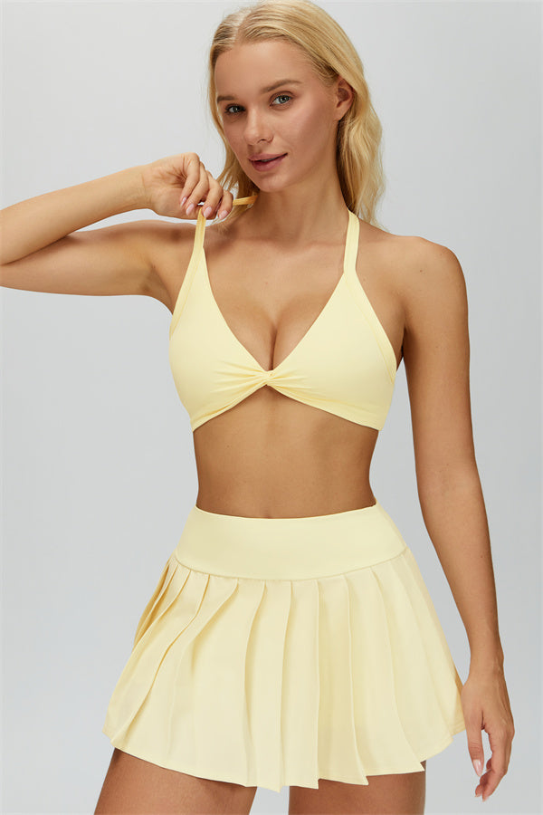The Dreamy Sports Bra Skirt 2-Piece Set