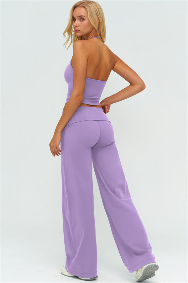 The Twirl Halter Tank Top