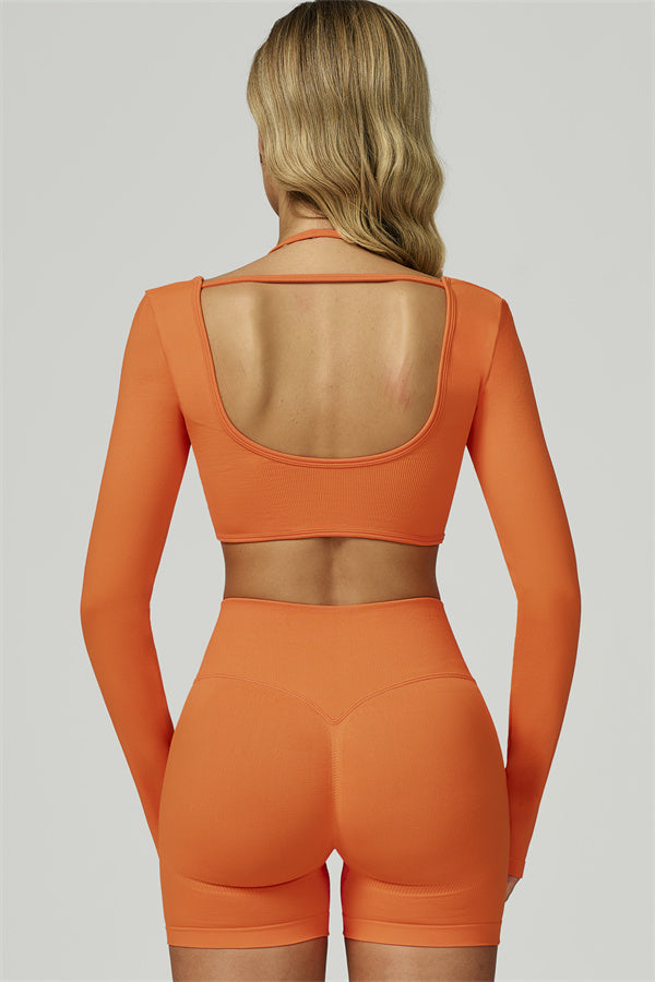 The Prime Long Sleeve Crop Top