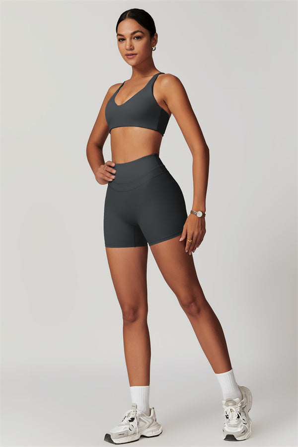 The Enigma Sports Bra Shorts 2-Piece Set