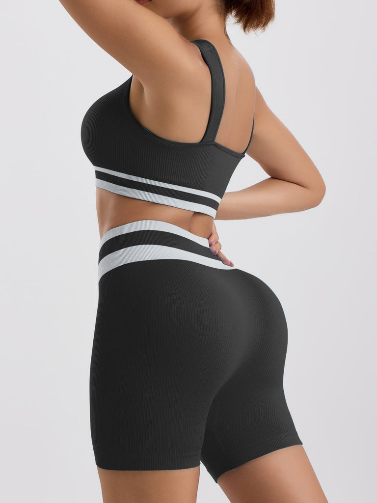 Pamela Ribbed Top & Shorts Set
