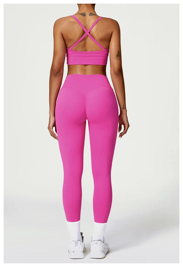 Rachel Cross Bra & Legging Set